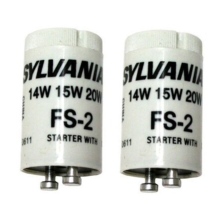 FS2BL FLUORESCENT STARTER, 2PK